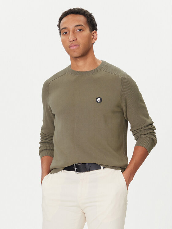 BOSS Sweter C-Illian 50543136 Beżowy Regular Fit