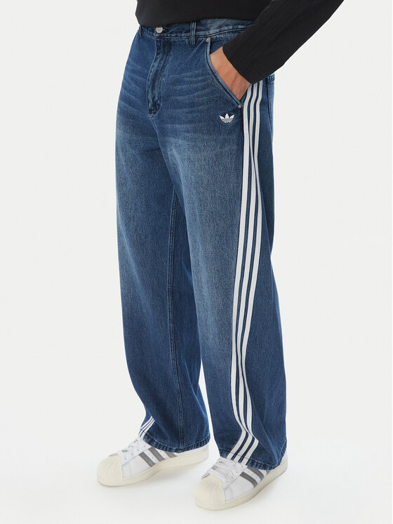 adidas Jeansy adilenium 6 LH3341 Niebieski Loose Fit
