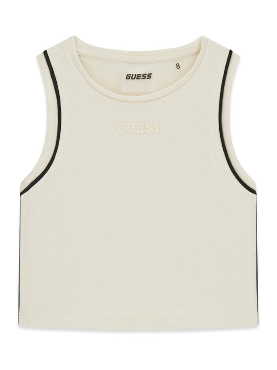 Guess Top J6GI37 KF972 Biały Slim Fit