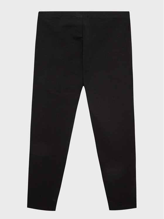 United Colors Of Benetton Legginsy 3MT1CF02G Czarny Slim Fit