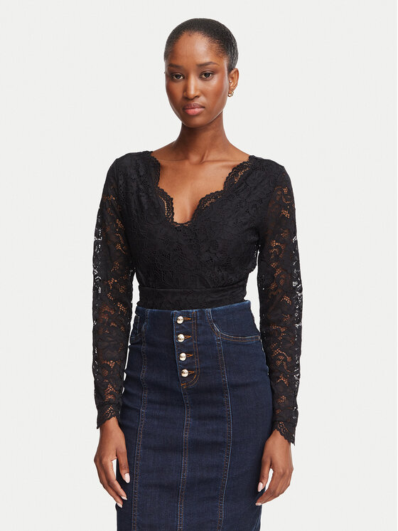 Morgan Body 262-TEANA Czarny Slim Fit