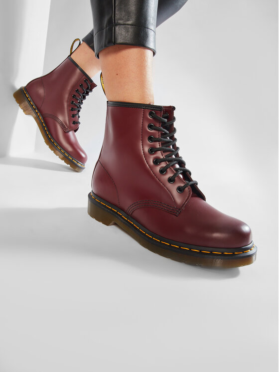 Dr. Martens Glany 1460 Smooth 11822600 Bordowy