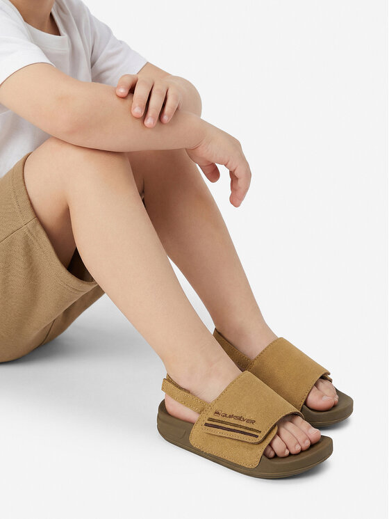 Quiksilver Sandały EO-POCHI SUEDE CQ10164TT Beżowy