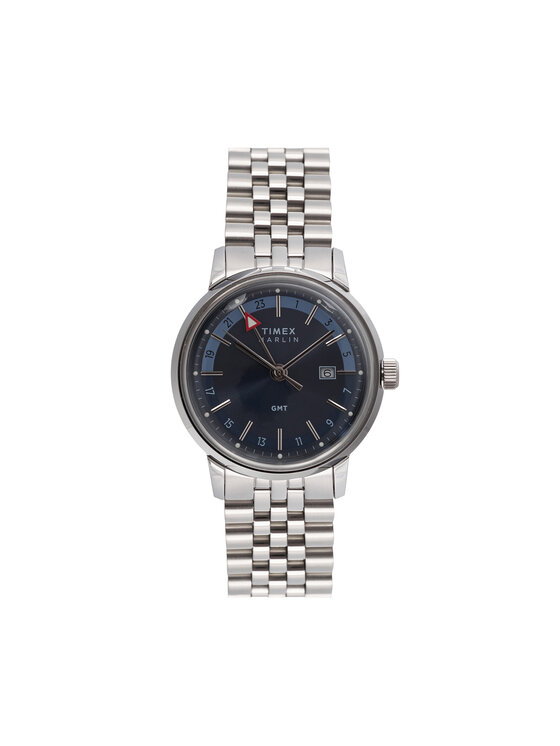 Timex Zegarek Marlin TW2Y47600 Srebrny