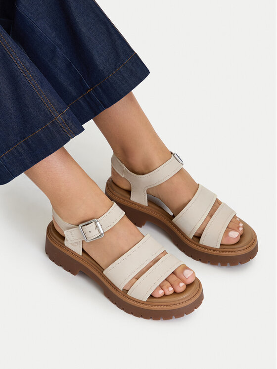 Timberland Sandały Stone Street TB0A2EJMEN71 Beżowy