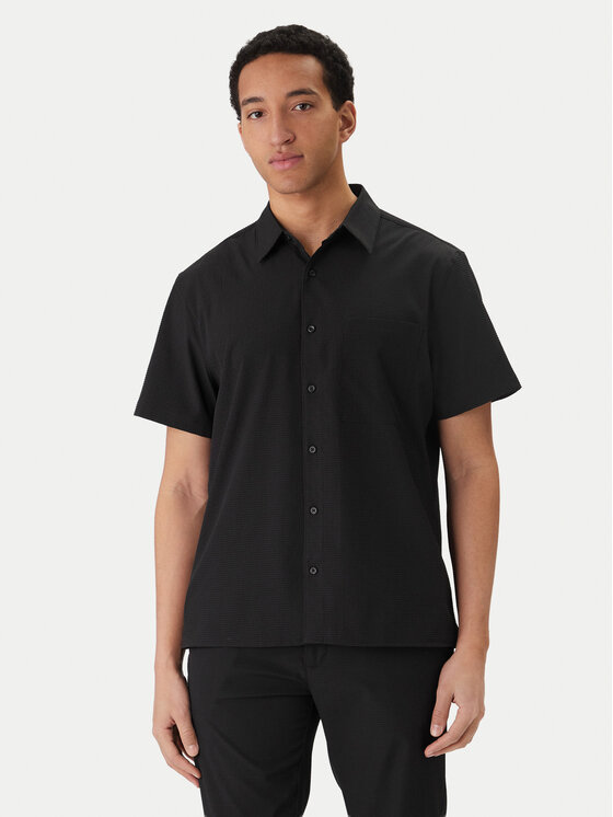 Calvin Klein Koszula LV04LF109G Czarny Classic Fit
