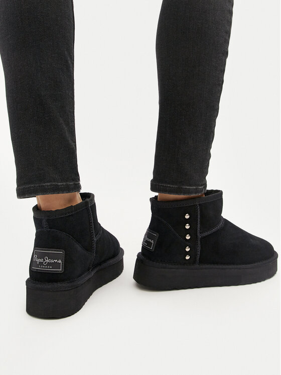 Pepe Jeans Śniegowce PLS50531 Czarny