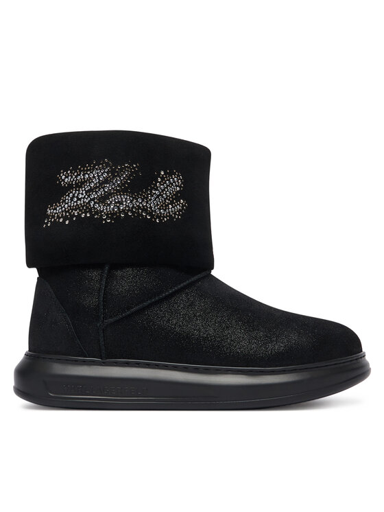 KARL LAGERFELD Śniegowce Kapri Kosi KL44557S Czarny