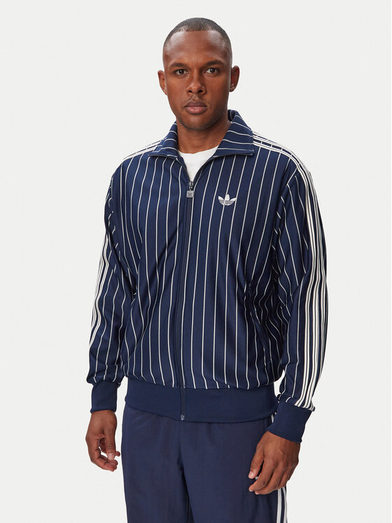 adidas Bluza Firebrid Pinstripes Track Top KR7228 Granatowy Regular Fit