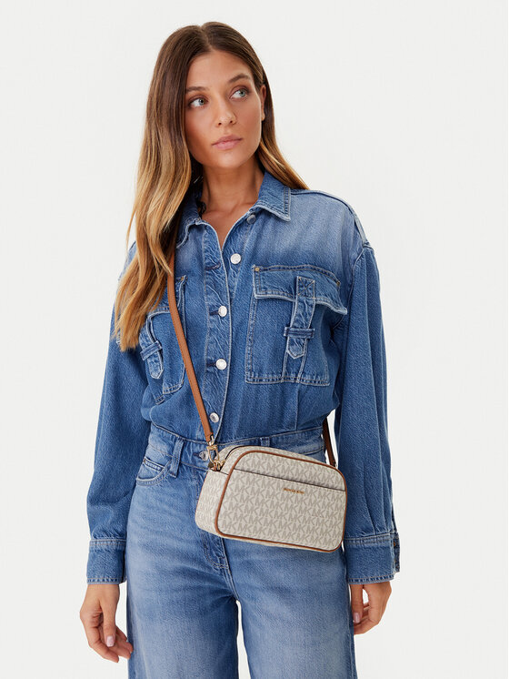 MICHAEL Michael Kors Torebka 32F5GJ6C5B Kremowy