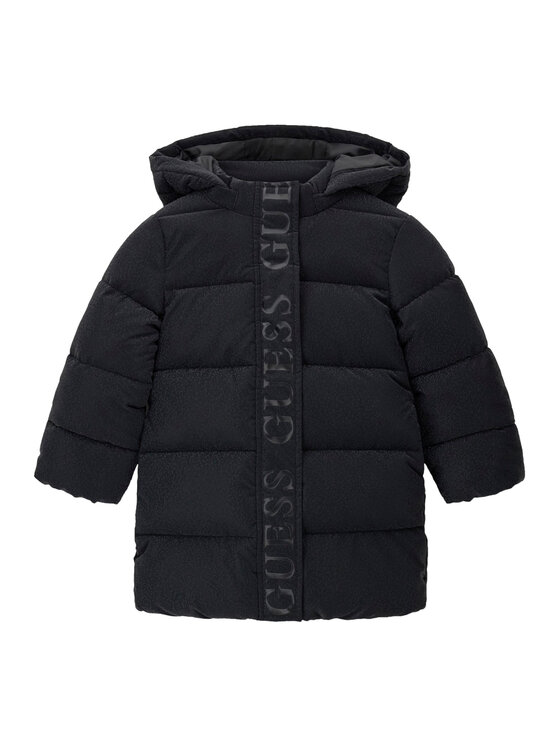 Guess Kurtka zimowa K6BL09 W3974 Czarny Regular Fit