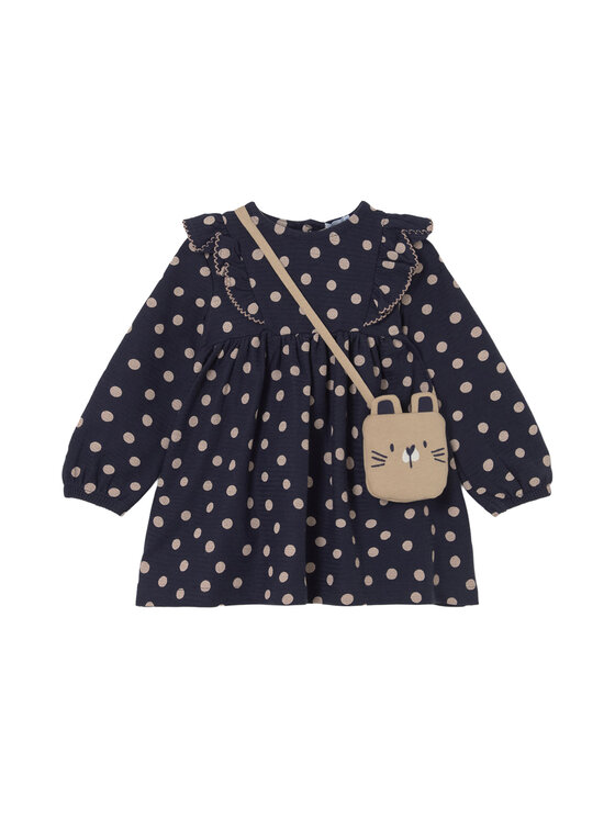 Mayoral Sukienka codzienna 2920 Granatowy Regular Fit