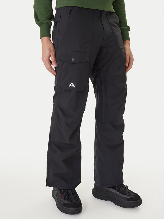 Quiksilver Spodnie snowboardowe Utility EQYTP03220 Czarny Modern Fit