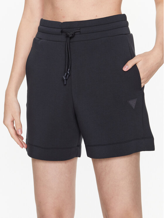 Guess Szorty sportowe Elly V2YD10 K7UW2 Szary Relaxed Fit