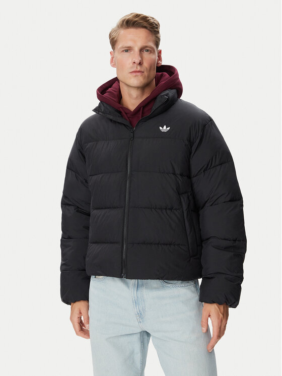 adidas Kurtka zimowa KR7190 Czarny Regular Fit