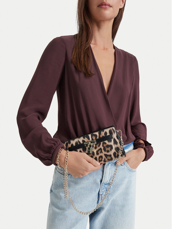 Nine West Torebka CEO-GOLDEN MUSE-LA374-6033 Brązowy