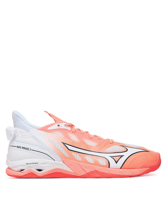Mizuno Buty halowe Wave Mirage 5 X1GA2350 Pomarańczowy