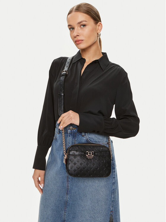 Guess Torebka Arlena Logo (PG) HWPG93 36140 Czarny