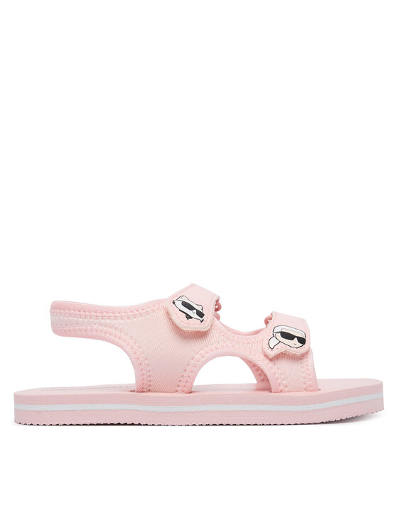 KARL LAGERFELD Sandały Z31183 S Różowy