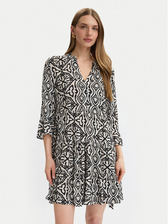 Vero Moda Sukienka codzienna Menny 10341543 Czarny Regular Fit