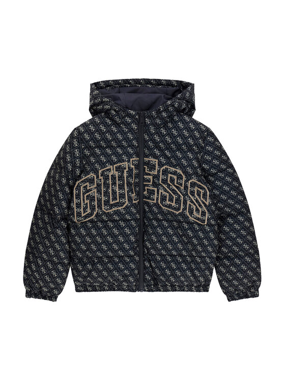 Guess Kurtka zimowa L6YL09 W2670 Czarny Regular Fit