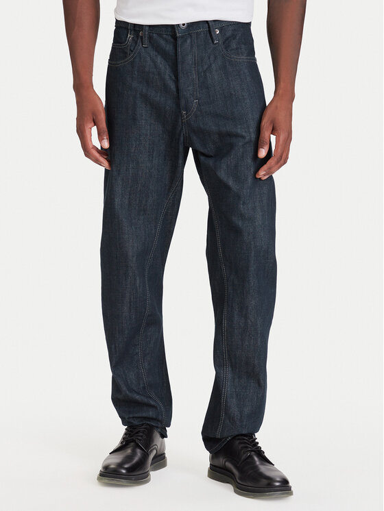 G-Star Jeansy Arc 3D D30100-E358 Granatowy Regular Fit