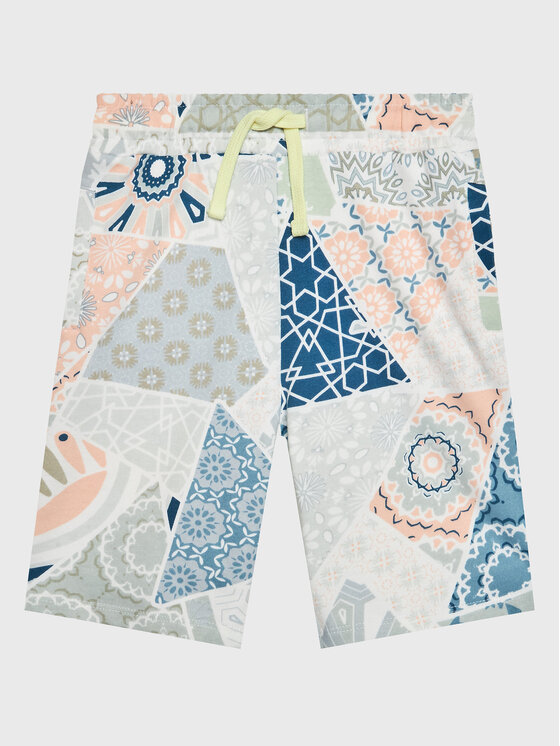 Guess Szorty sportowe L3GD00 KA6R3 Kolorowy Regular Fit