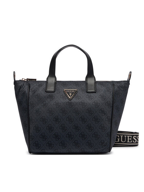 Guess Torebka Adrian Logo Travel TWNB21 68019 Szary ciemny