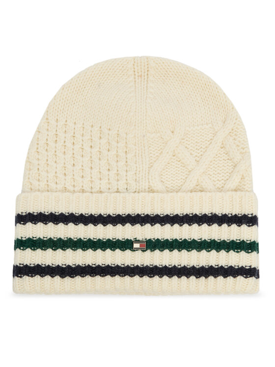 Tommy Hilfiger Czapka Flag Cable AM0AM12810 Kolorowy