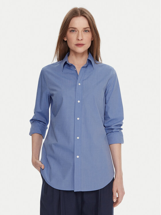 Polo Ralph Lauren Koszula 211941509001 Niebieski Slim Fit