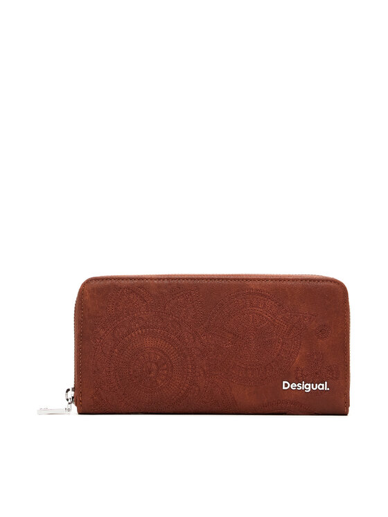 Desigual Portfel 25SAYP03 Brązowy