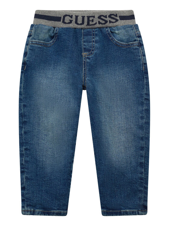 Guess Jeansy N6RA03 D46T0 Niebieski Regular Fit
