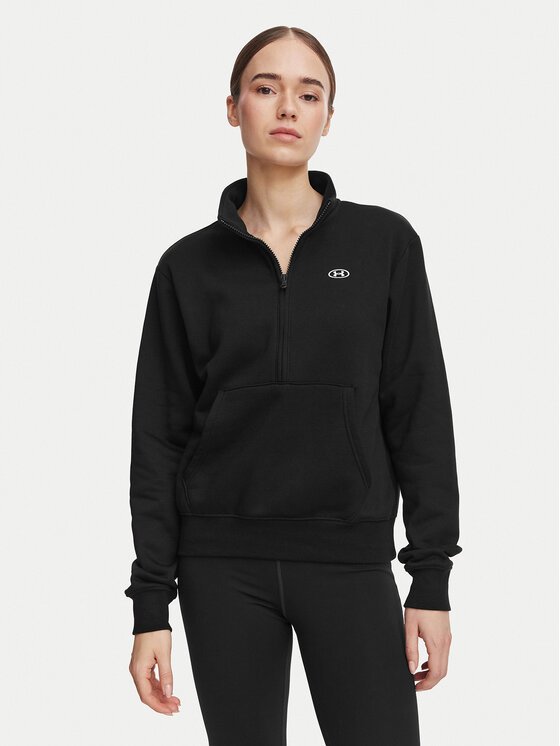 Under Armour Bluza Ua Rival 6013549 Czarny Regular Fit
