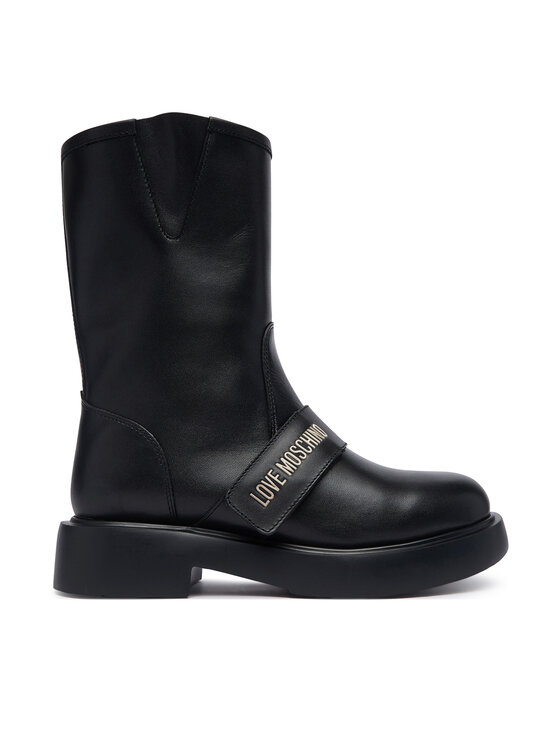 LOVE MOSCHINO Botki JA24064G1PIA0000 Czarny