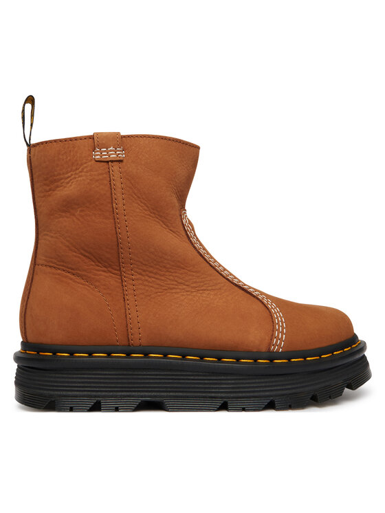 Dr. Martens Botki ZEBZAG RIGGER BOOT WARM LINED DM42023200 Brązowy