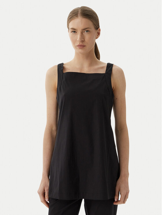 Max Mara Beachwear Top 2616161019650 Czarny Regular Fit