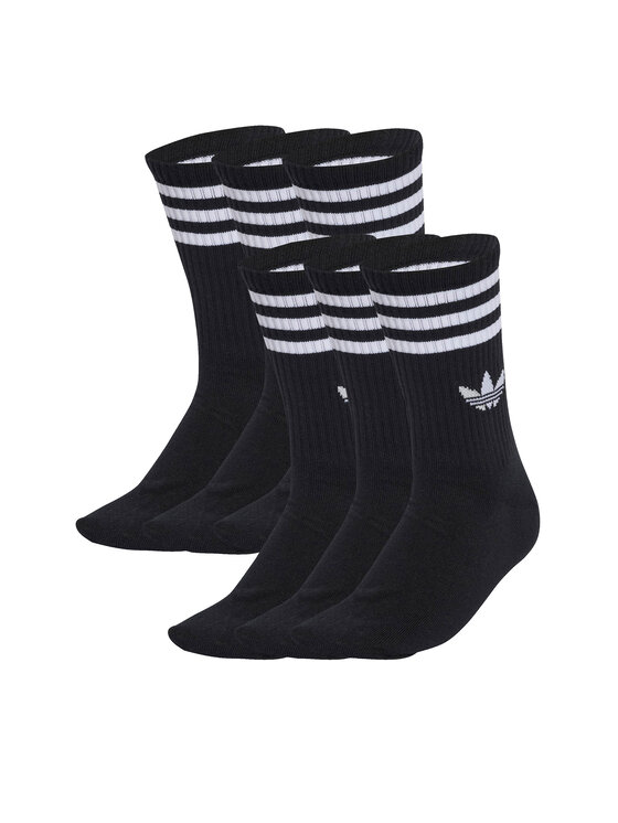 adidas Skarpety długie 3-Stripes JV7411 Czarny