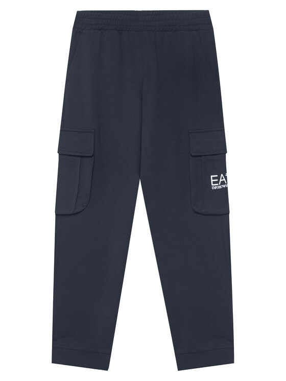 EA7 Emporio Armani Spodnie dresowe 7B000028 AF10380 UB102 Granatowy Regular Fit