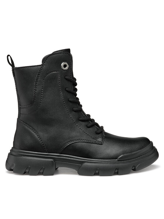 Geox Kozaki J Junette J56HVB 000BC C9999 D Czarny