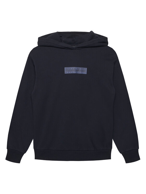 Napapijri Bluza B-New Box Logo NP0A8BA9 Granatowy Loose Fit