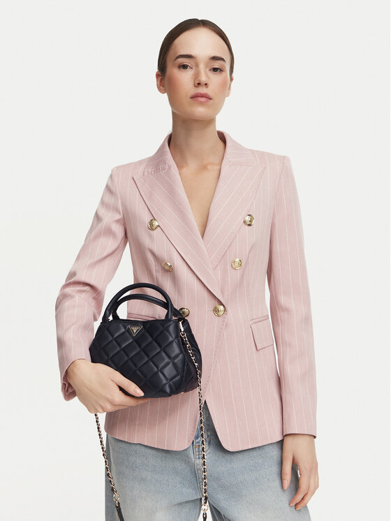 Guess Torebka Juliet Mini HWQG24 56710 Granatowy