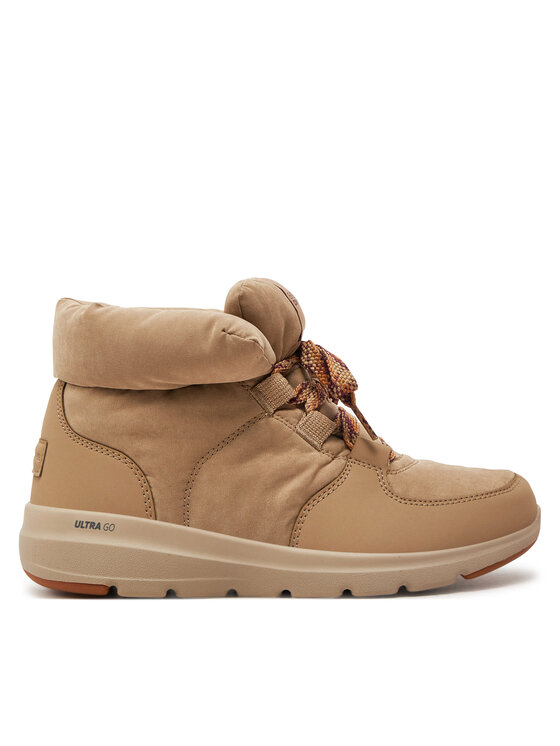 Skechers Trzewiki Glacial Ultra - Trend Up 144194 Beżowy