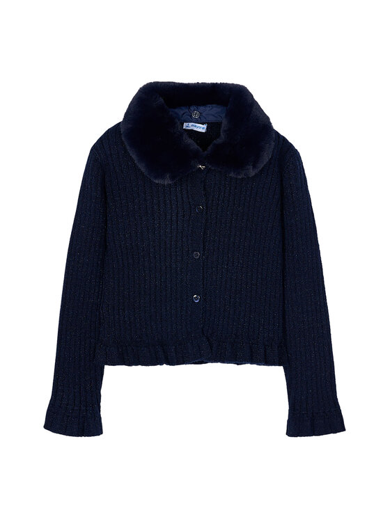 Mayoral Kardigan 4311 Granatowy Regular Fit