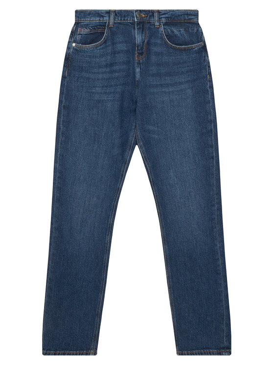 Guess Jeansy L6BA06 D2205 Granatowy Regular Fit
