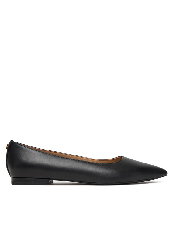 LAUREN RALPH LAUREN Baleriny Londyn 802P09039001 Czarny