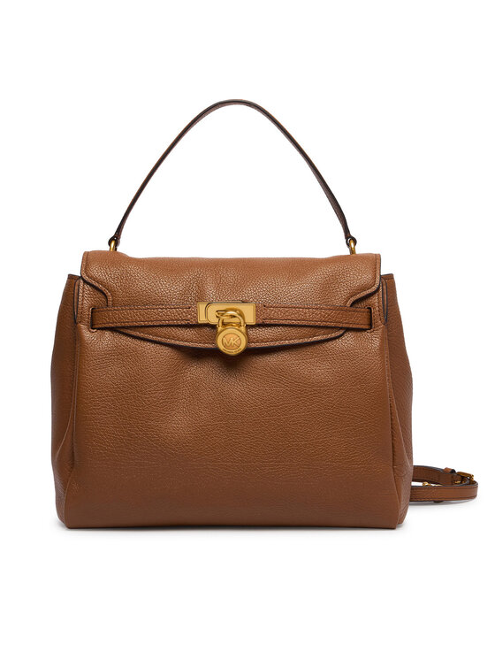 MICHAEL Michael Kors Torebka Hamilton 30F6ANXS7E Brązowy