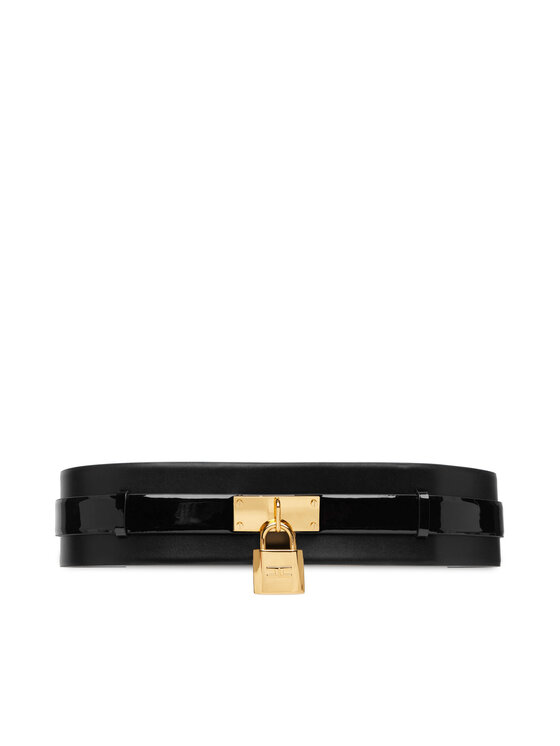 Elisabetta Franchi Pasek Damski CT-53S-66E2-V280 Czarny