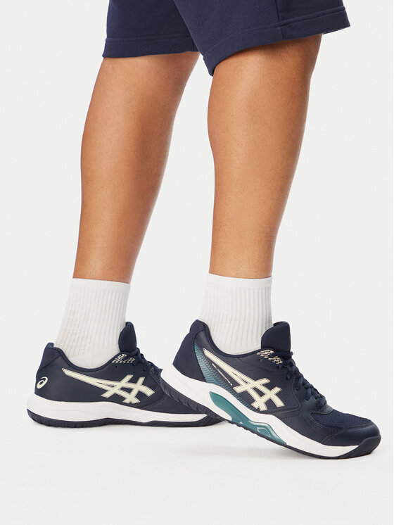Asics Buty do tenisa Gel-Dedicate 9 1041A543 Granatowy