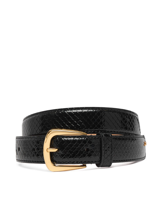 Elisabetta Franchi Pasek CT-68S-67E2-V140 Czarny