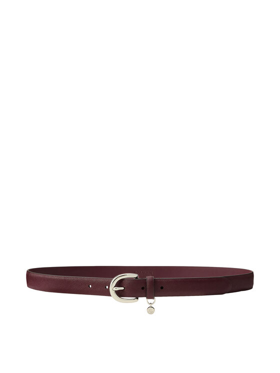 LAUREN RALPH LAUREN Pasek 412802952059 Bordowy